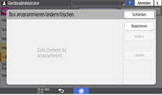 Abbildung Bedienfeld-Display