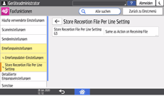 Abbildung Bedienfeld-Display