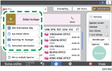 Abbildung Bedienfeld-Display