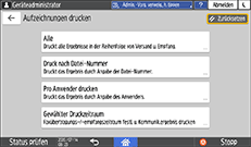 Abbildung Bedienfeld-Display