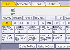 Abbildung Bedienfeld-Display
