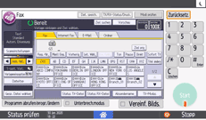 Abbildung Bedienfeld-Display