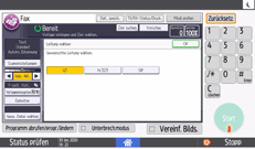 Abbildung Bedienfeld-Display