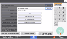 Abbildung Bedienfeld-Display