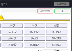Abbildung Bedienfeld-Display