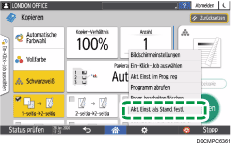 Abbildung Bedienfeld-Display