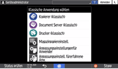 Abbildung Bedienfeld-Display