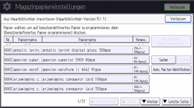 Abbildung Bedienfeld-Display