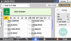 Abbildung Bedienfeld-Display