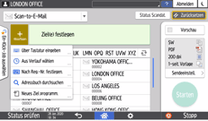 Abbildung Bedienfeld-Display
