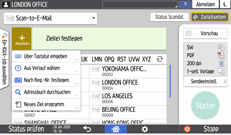 Abbildung Bedienfeld-Display