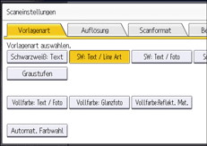 Abbildung Bedienfeld-Display