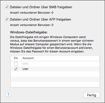 Abbildung Betriebssystembildschirm