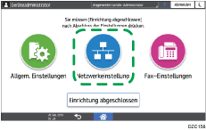 Abbildung Bedienfeld-Display