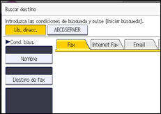 Ilustración de la pantalla del panel de mandos
