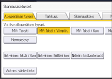 Käyttöpaneelin näyttö