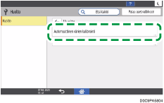 Käyttöpaneelin näyttö