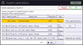 Käyttöpaneelin näyttö