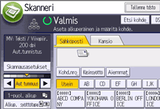 Käyttöpaneelin näyttö