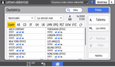 Käyttöpaneelin näyttö