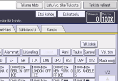 Käyttöpaneelin näyttö