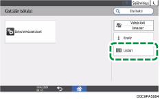 Käyttöpaneelin näyttö