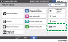 Käyttöpaneelin näyttö