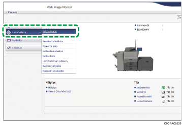 Selaimen näytön kuva