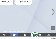 Käyttöpaneelin näyttö