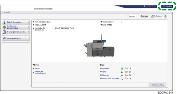 Illustration de la page du navigateur Web