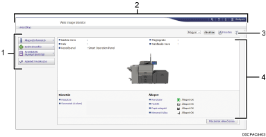 Webböngésző ábrája számozott illusztráció