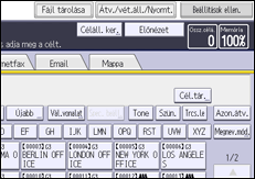 A kezelőpanel ismertetése