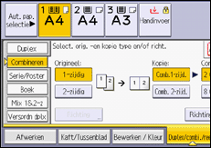 Afbeelding van bedieningspaneel