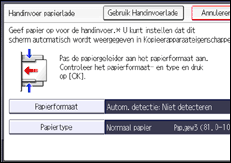Afbeelding van bedieningspaneel