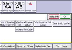 Afbeelding van bedieningspaneel
