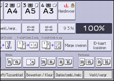 Afbeelding van bedieningspaneel