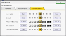 Afbeelding van bedieningspaneel