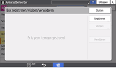 Afbeelding van bedieningspaneel