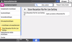Afbeelding van bedieningspaneel