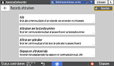 Afbeelding van bedieningspaneel