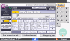 Afbeelding van bedieningspaneel