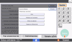 Afbeelding van bedieningspaneel