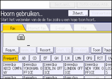 Afbeelding van bedieningspaneel