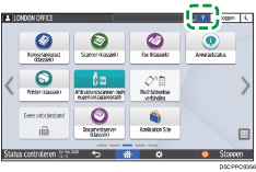 Afbeelding van bedieningspaneel