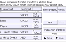 Afbeelding van bedieningspaneel