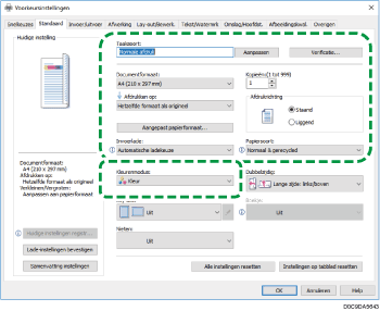 Illustratie stuurprogrammascherm