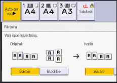 Bild på användarpanelens skärm