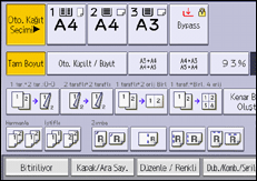 İşletim paneli ekran görseli