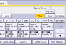 İşletim paneli ekran görseli