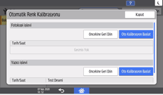İşletim paneli ekran görseli
